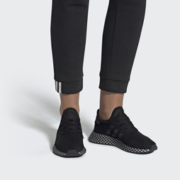 Adidas Deerupt Runner Női Originals Cipő - Fekete [D31851]